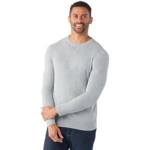 SmartWool Mens Sparwood Crew Sweater(Light Gray Heather)