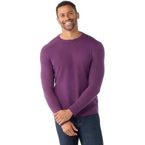 SmartWool Mens Sparwood Crew Sweater(Purple Iris Heather)