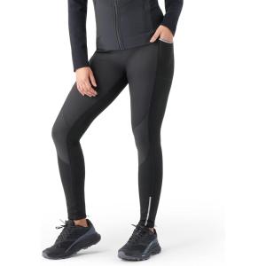 SmartWool Womens Active Fleece Wind Tights(Black)