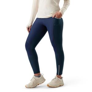 SmartWool Womens Active Fleece Wind Tights(Deep Navy)