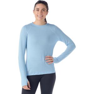 SmartWool Womens Active Long Sleeve(Serene Blue)