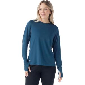 SmartWool Womens Active Long Sleeve(Twilight Blue)