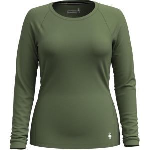SmartWool Womens Classic All-Season Merino Base Layer Crew(Fern Green)