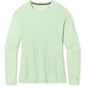 SmartWool Womens Classic All-Season Merino Base Layer Crew(Pistachio)