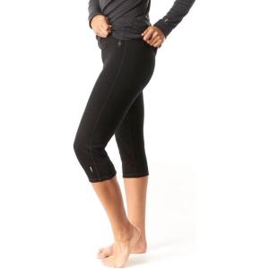 SmartWool Womens Merino 250 Base Layer 3/4 Bottoms(Black)