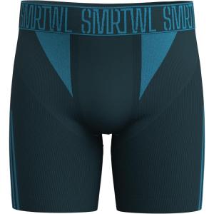 Smartwool Men’s Intraknit 6″ Boxer Brief Boxed(Twilight Blue-pool Blue)