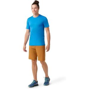 Smartwool Men’s Merino Short Sleeve Tee(Laguna Blue)