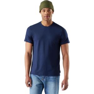 Smartwool Men’s Perfect Crew Short Sleeve Tee(Deep Navy)