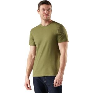 Smartwool Men’s Perfect Crew Short Sleeve Tee(Winter Moss)
