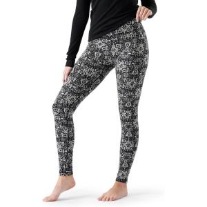 Smartwool Women’s Classic Thermal Merino Base Layer Bottom(Black Deco Floral)