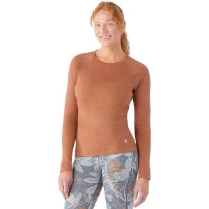 Smartwool Women’s Classic Thermal Merino Base Layer Crew(Copper Heather)