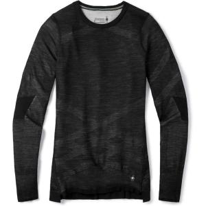 Smartwool Womens Intraknit Merino 200 Crew(Black-white)