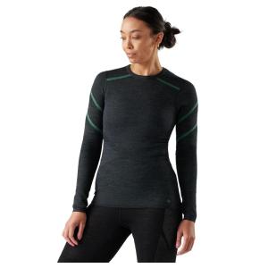 Smartwool Womens Intraknit Merino 200 Crew(Charcoal-zen Green)