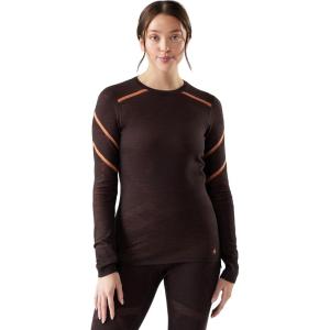 Smartwool Womens Intraknit Merino 200 Crew(Mink-terracotta)