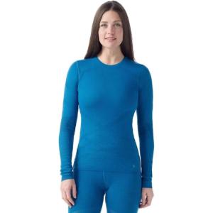 Smartwool Womens Intraknit Merino 200 Crew(Nival Blue-pool Blue)