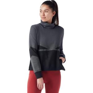 Smartwool Women’s Intraknit Merino Fleece Pullover(Black)