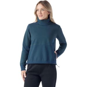 Smartwool Women’s Intraknit Merino Fleece Pullover(Twilight Blue)