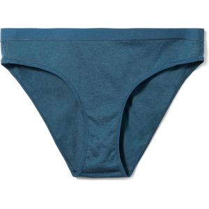 Smartwool Women’s Merino Bikini Boxed. Breathable Merino Wool Jersey Underwear for Everyday(Twilight Blue)