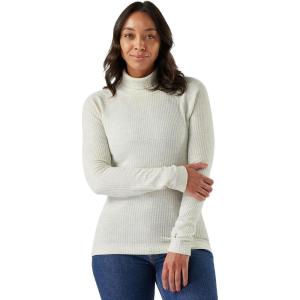 Smartwool Women’s Thermal Merino Rib Turtleneck(Ash Heather)