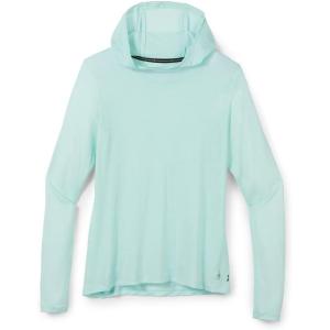 Smartwool Women’s Ultralite Active Hoodie(Bleached Aqua Heather)