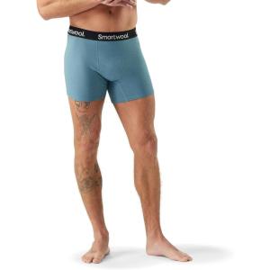 Smartwool mens Active Boxer Brief Boxed(Dusty Teal)