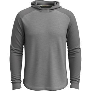 Smartwool mens Active Mesh Hoodie(Light Gray Heather)