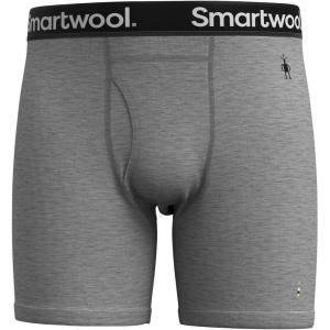 Smartwool mens Merino Boxer Brief Boxed(Light Gray Heather)