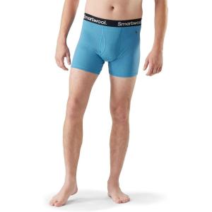 Smartwool mens Merino Boxer Brief Boxed(Mineral Blue)
