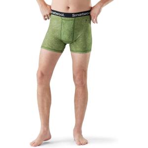 Smartwool mens Merino Print Boxer Brief Boxed(Fern Rustic Floral)