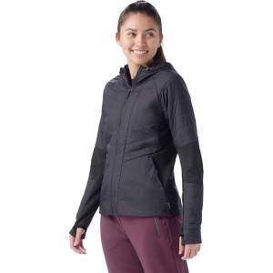 Smartwool womens Smartloft Hooded Jacket(Black)