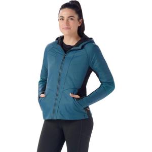 Smartwool womens Smartloft Hooded Jacket(Twilight Blue)