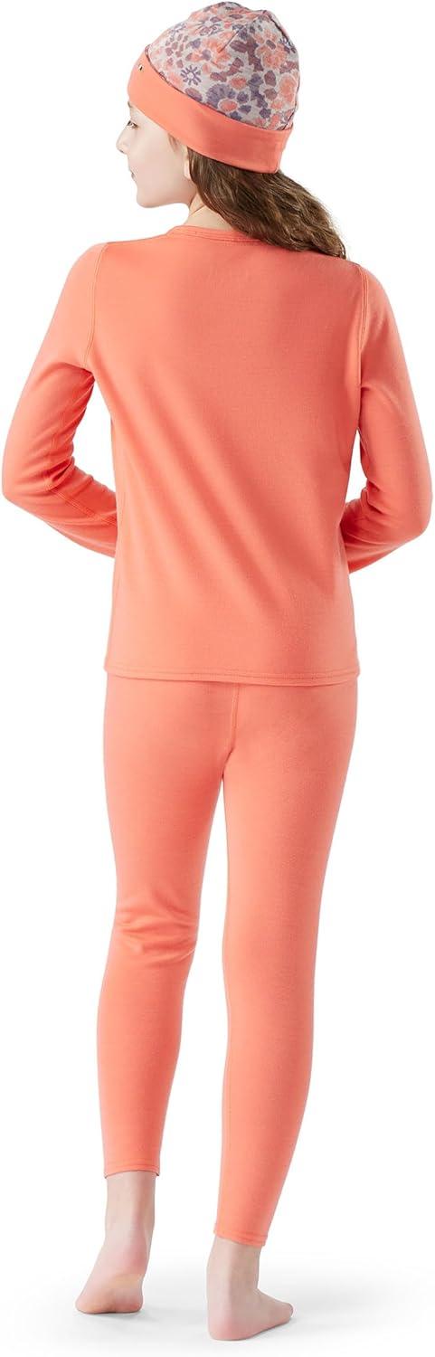 image:imageSmartwool Kids Classic Thermal Merino Base Layer Crew for Boys and GirlsCoral Reef
