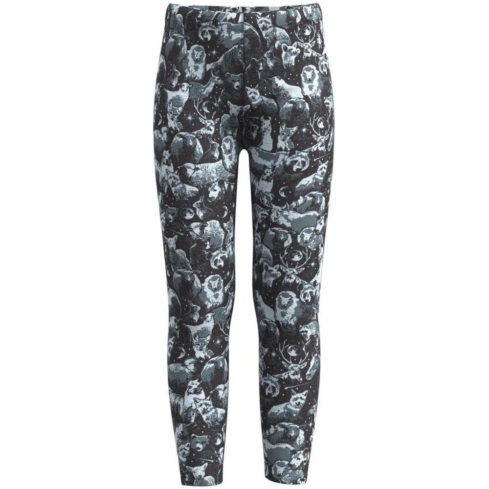 image:imageSmartwool Kids Classic Thermal Merino Base Layer Bottoms for Boys and GirlsToddlerLittle KidBig KidWinter Sky Animals