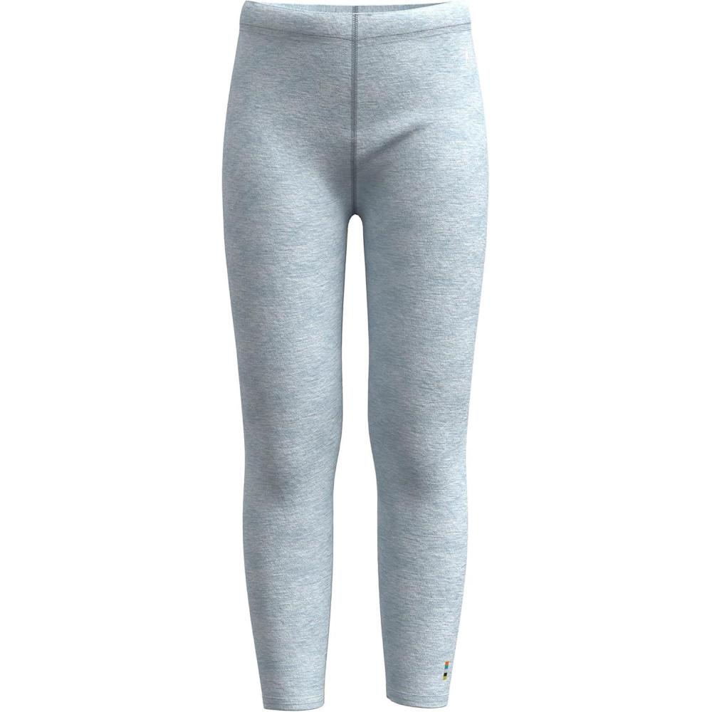 image:imageSmartwool Kids Classic Thermal Merino Base Layer Bottoms for Boys and GirlsToddlerLittle KidBig KidWinter Sky Heather