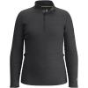image:imageSmartWool Boys Classic Thermal Merino Base Layer 14 Zip ToddlerLittle KidBig KidCharcoal Heather
