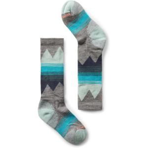 Smartwool Unisex Kids Ski Light Cushion Over the Calf Socks (Toddler/Little Kid/Big Kid) Socks(Medium Gray)