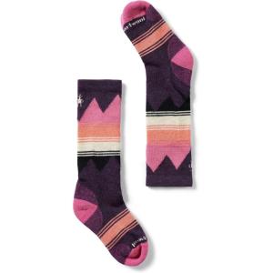 Smartwool Unisex Kids Ski Light Cushion Over the Calf Socks (Toddler/Little Kid/Big Kid) Socks(Purple Iris)