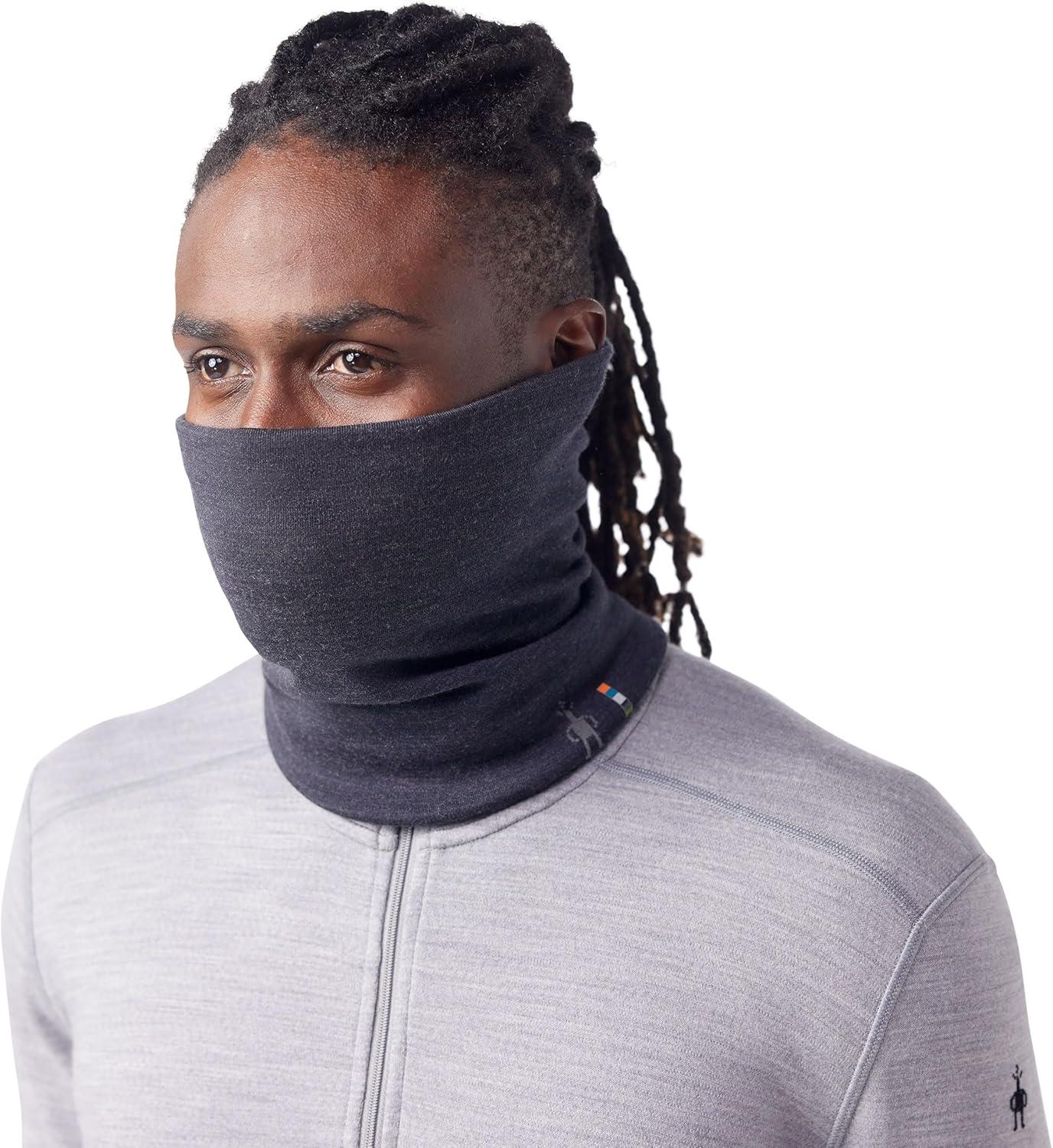 image:imageSmartwool Thermal Merino Reversible Neck Gaiter For Men and WomenCharcoal Heather