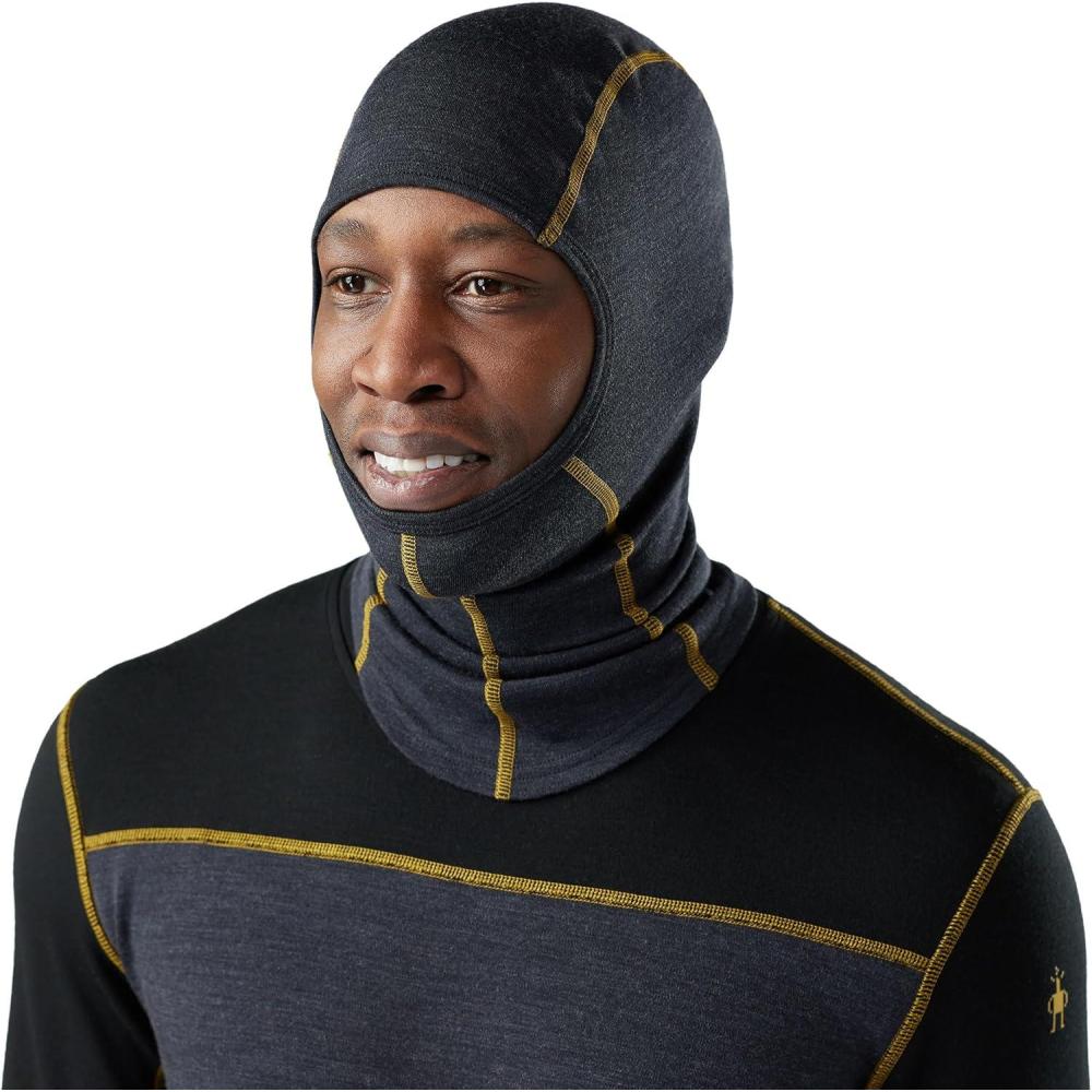 image:imageSmartwool Thermal Merino Balaclava for Men and WomenCharcoalhoney Gold