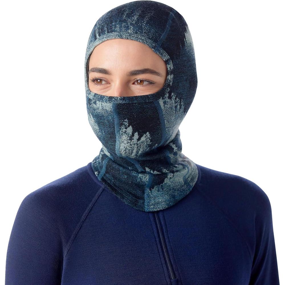 image:imageSmartwool Thermal Merino Balaclava for Men and WomenTwilight Foggy Pines