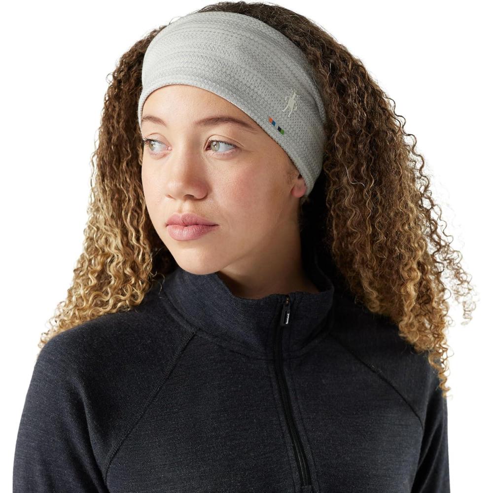 image:imageSmartwool Thermal Merino Reversible HeadbandLight Gray Color Shift