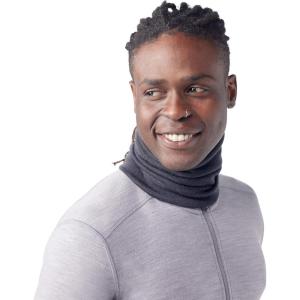Smartwool Thermal Merino Reversible Neck Gaiter For Men and Women(Charcoal Heather)