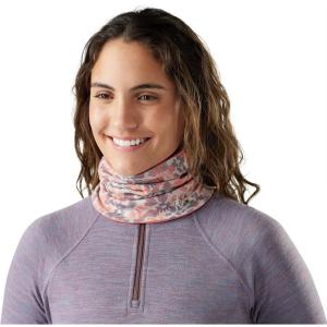 Smartwool Thermal Merino Reversible Neck Gaiter For Men and Women(Coral Reef Floral)