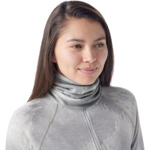 Smartwool Thermal Merino Reversible Neck Gaiter For Men and Women(Light Gray Foggy Pines)