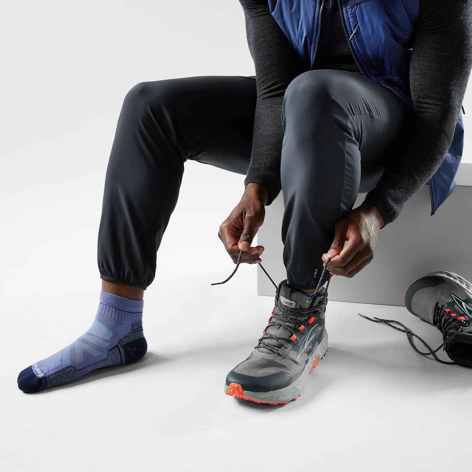image:imageSmartwool Mens Hike Light Cushion Ankle SocksNightfall Blue