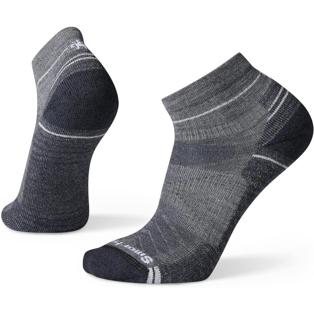 image:imageSmartwool Mens Hike Light Cushion Ankle SocksMedium Gray