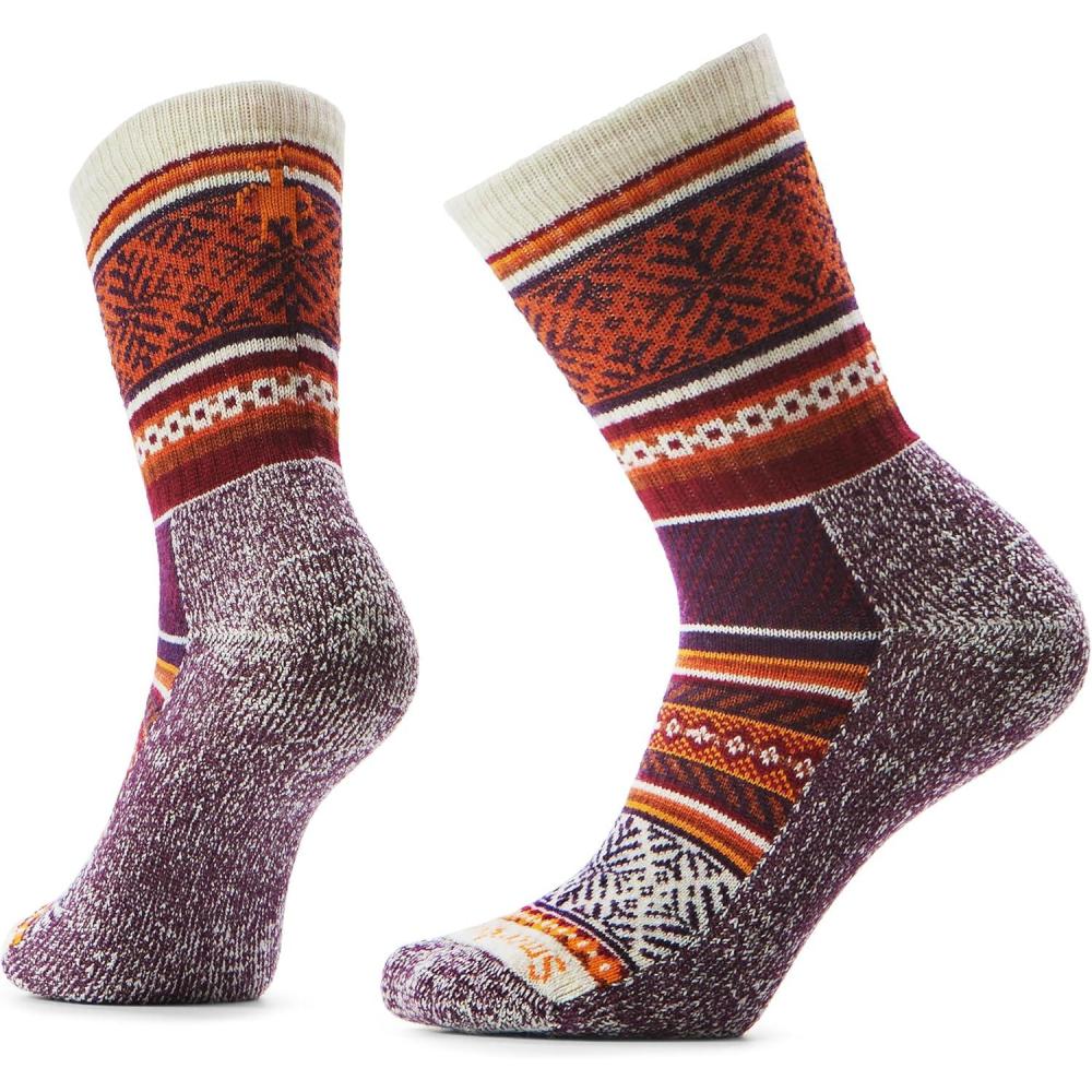 image:imageSmartwool Unisex Everyday Fair Isle Sweater Crew SocksMoonbeam