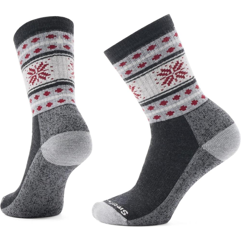 image:imageSmartwool Unisex Everyday Snowflake Dream Crew SocksCharcoal