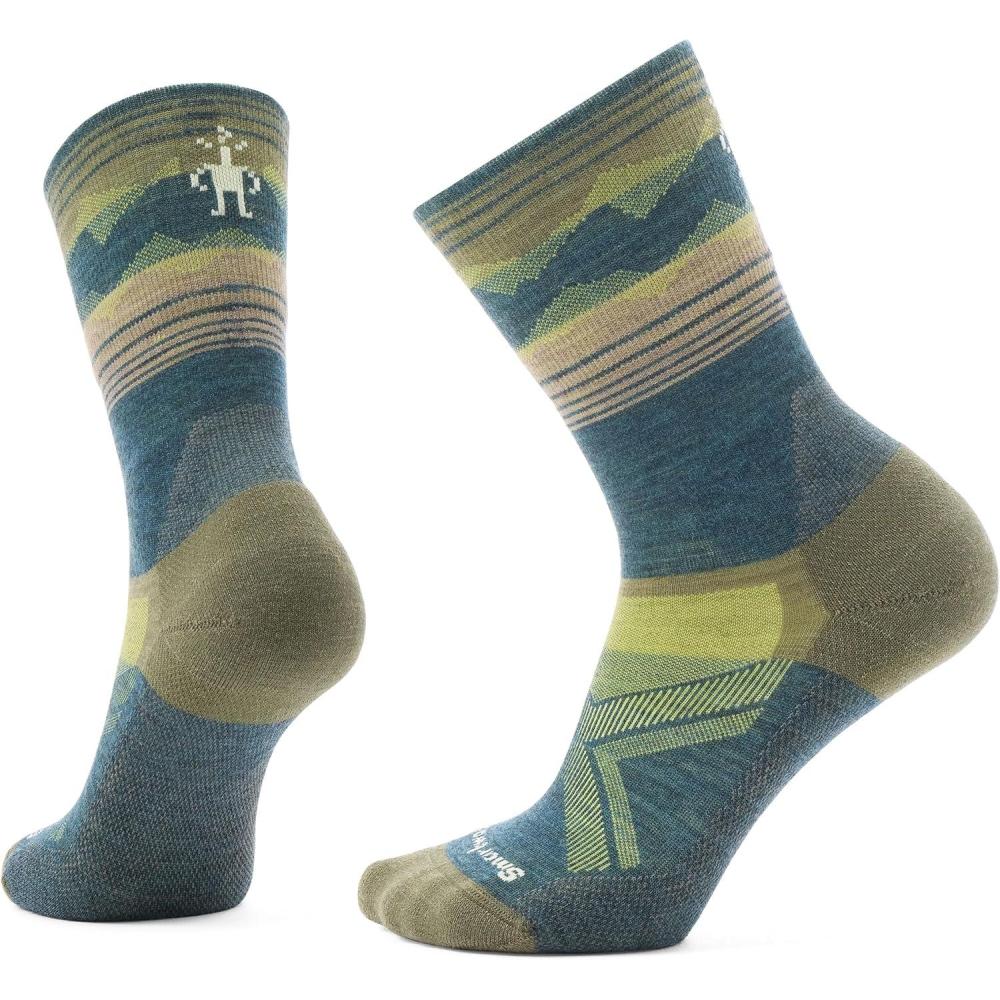 image:imageSmartwool Womens Bike Targeted Cushion Cold Weather Crew SocksTwilight Blue