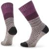 image:imageSmartwool Womens Everyday Cozy Popcorn Cable Crew SocksMeadow Mauve